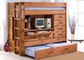 All in One 4 Drawer Loft Bed