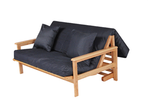 Trifold deals futon frame