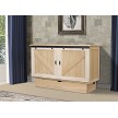 Bridger Light Oak Cabinet Bed 