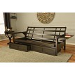 Full Alamosa Graystone Frame with Drawers 