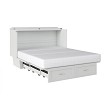 Monroe Espresso Murphy|Monroe Bed Espresso Open|Monroe Cabinet White Closed|Monroe Murphy Bed White Open|Monroe Modern Murphy Dimensions|Monroe Cabinet Murphy Side|Monroe Cabinet Bed USP Power 
